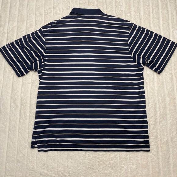 SALE  Fairway & Greene Navy Blue Golf Short Sleeve Polo Men's Size Large - Picture 11 of 11